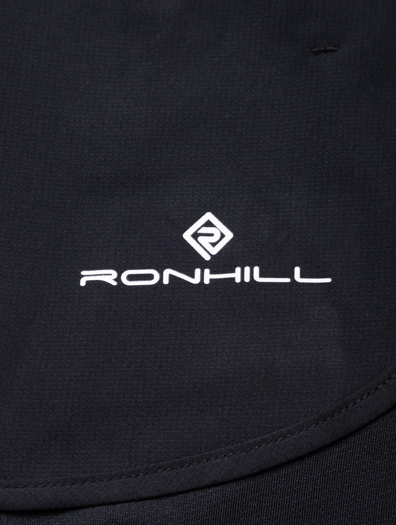 Ronhill Women's Tech 4.5" Twin Short-All Black