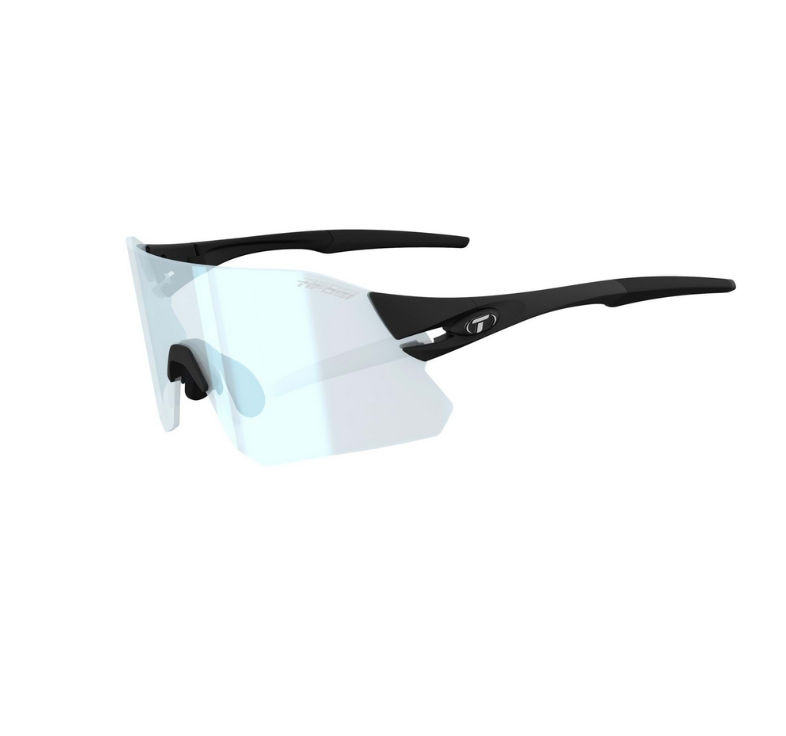Tifosi Rail Clarion Fototec Lens Sunglasses-Matte Black/Clarion Blue