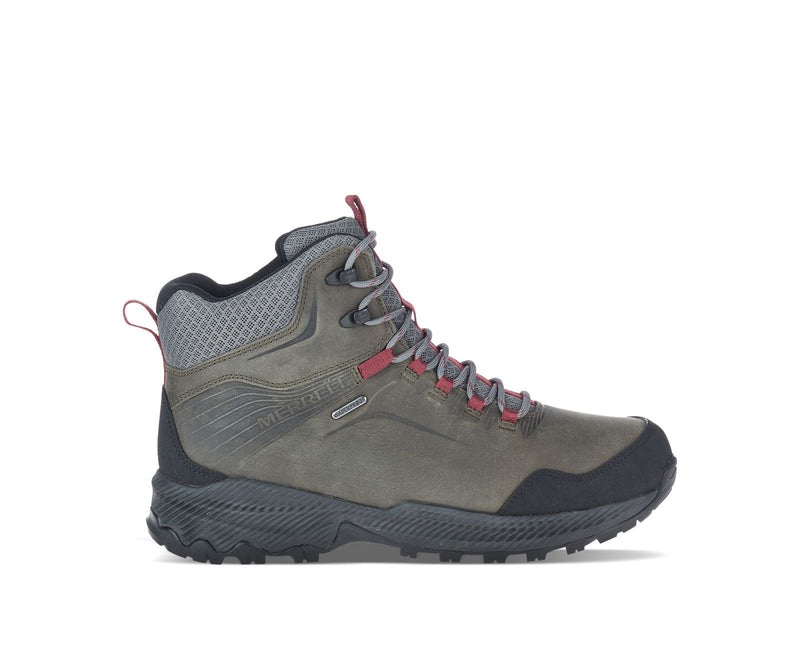 Merrell Men's Forestbound Mid Waterproof Boots-Merrell Grey