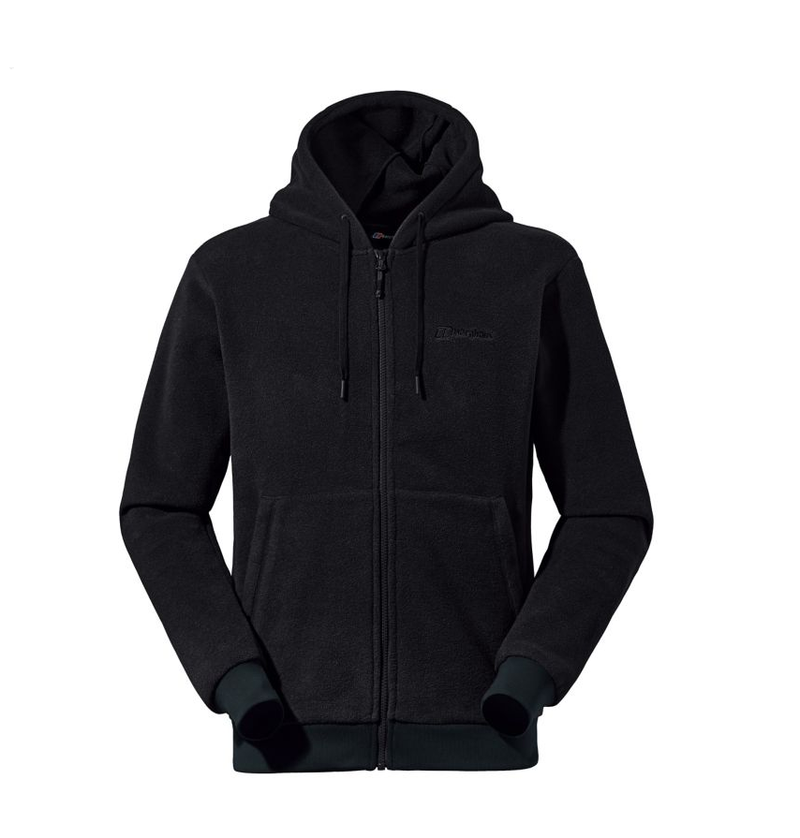 Berghaus Mens Prism PT Hooded Mid Layer Jacket-Black