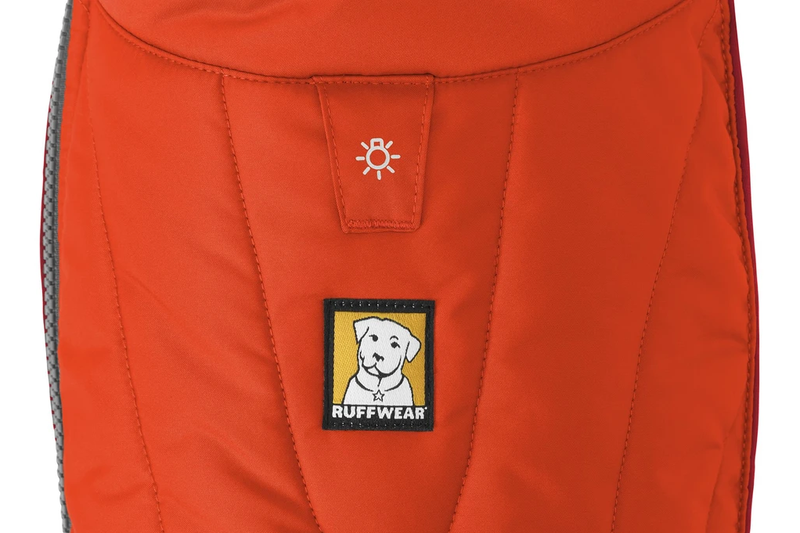Ruffwear Powder Hound Dog Jacket-Sockeye Red