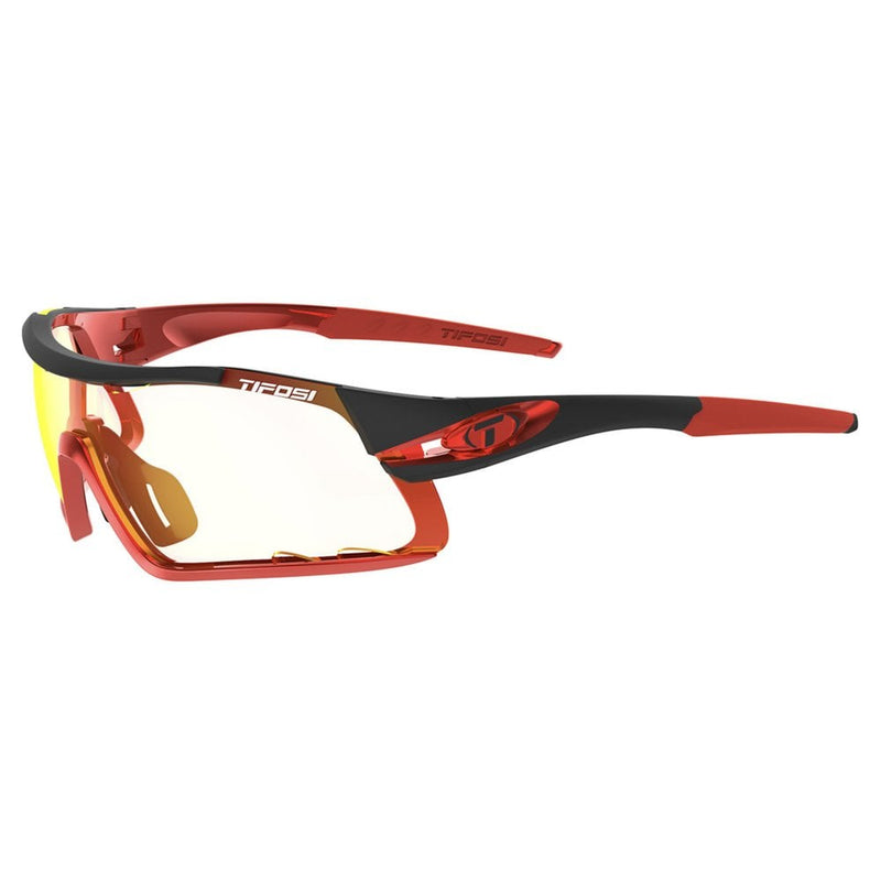 Tifosi Davos Clarion Fototec Single Lens Sunglasses - Limited Edition-Race Red