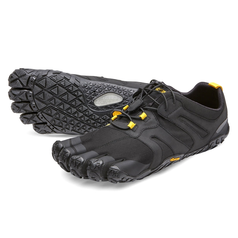 Fivefingers V-Trail 2.0 Womens Shoe-Black/Yellow