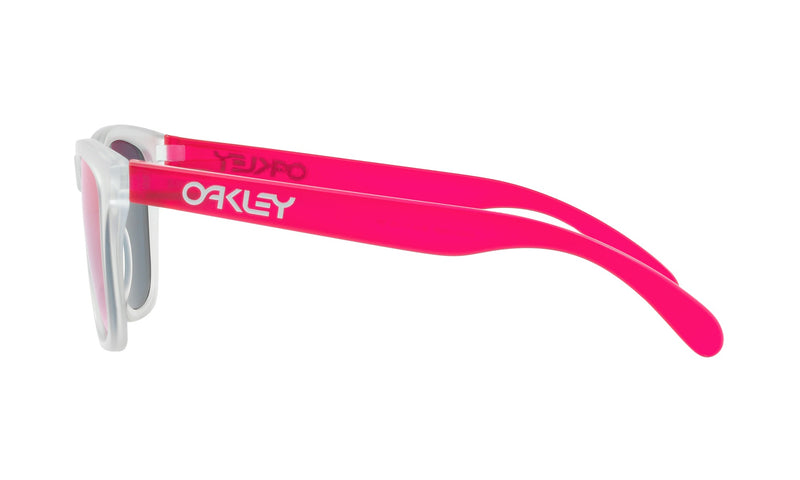 Oakley Frogskins OO9013-B355-Matte Clear/Transparent Pink/Torch Iridium