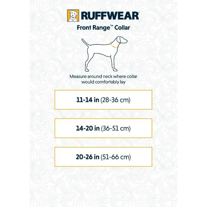 Ruffwear Front Range Dog Collar-Blue Moon