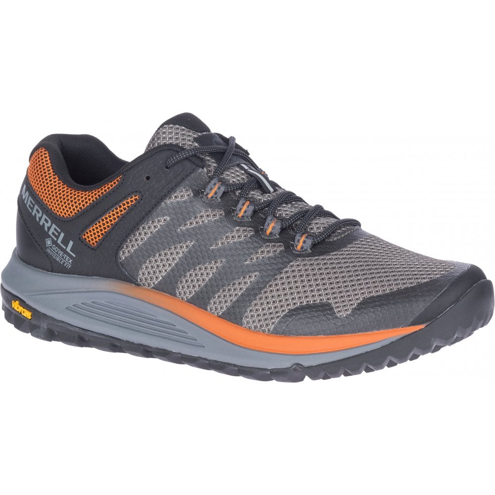 Merrell Mens Nova GTX Walking Shoes-Charcoal