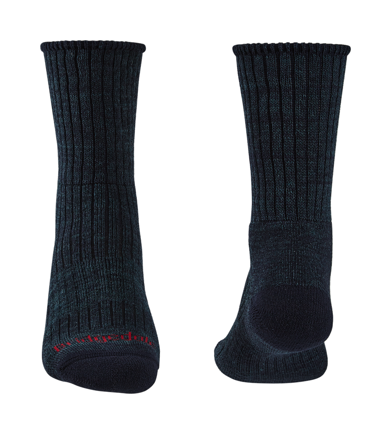 Bridgedale Men's Midweight Merino Comfort Boot Socks-Navy