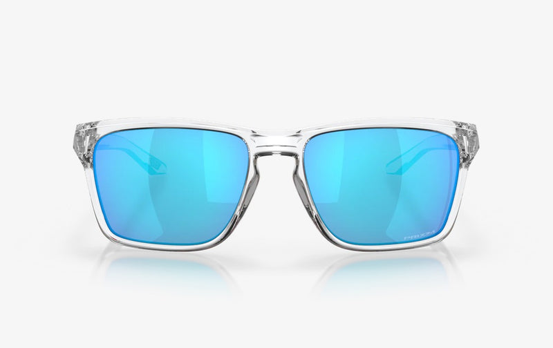 Oakley Sylas Sunglasses OO9448-0457-Polished Clear/Prizm Sapphire