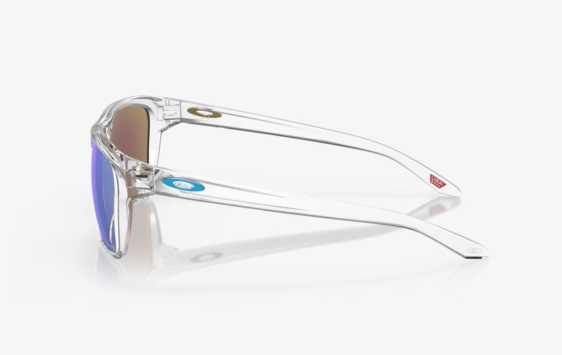 Oakley Sylas Sunglasses OO9448-0457-Polished Clear/Prizm Sapphire