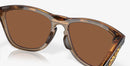 Oakley Frogskins Range Sunglasses OO9284-0755-Brown Tortoise/Brown Smoke/Prizm Tungsten Polarized