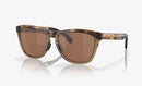 Oakley Frogskins Range Sunglasses OO9284-0755-Brown Tortoise/Brown Smoke/Prizm Tungsten Polarized