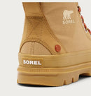 Sorel Women's SCOUT N ABOUT Mid Sneaker-Caribou Buff, Gum 16