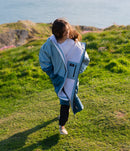 Dryrobe Advance Kids Long Sleeve-Blue/Light Grey