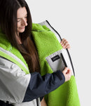 Dryrobe Advance Long Sleeve-Anthracite Lime