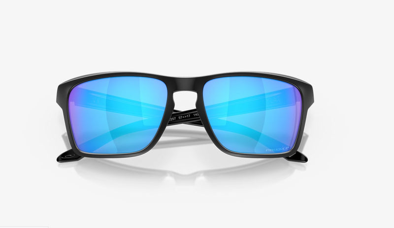 Oakley Sylas Sunglasses OO9448-1257-Matte Black/Prizm Sapphire Polarized