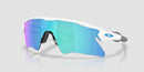 Oakley Radar® EV Heater OO9541-0437-Polished White/Prizm Sapphire