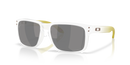 Oakley Holbrook Sunglasses OO9102-AP55-Matte Clear/Prizm Black Polarized