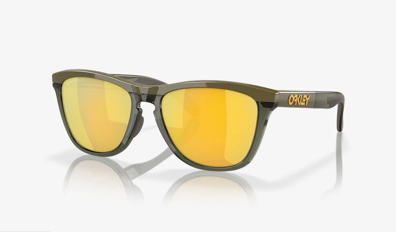 Oakley Frogskins Range Sunglasses OO9284-0855-Dark Brush/Prizm 24k Polarized