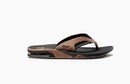 Reef Fanning Men's Flip Flops-Black and Tan