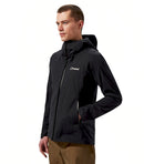 Berghaus Men's Ridge-Roamer 3L Softshell Jacket-Black/Black