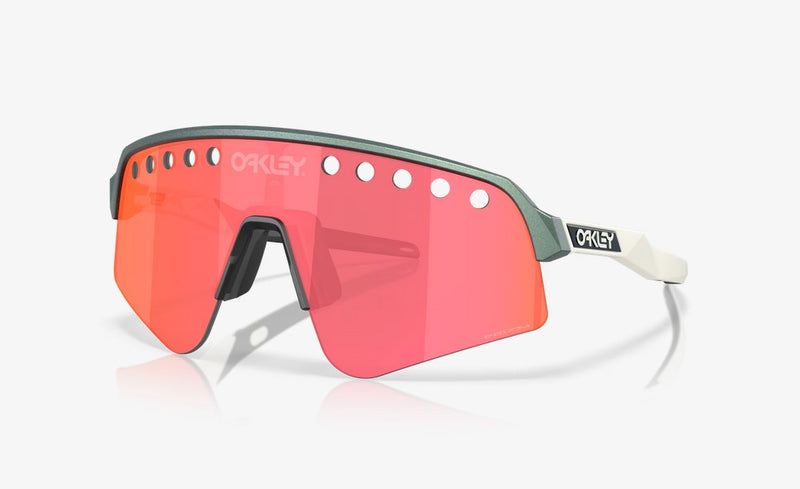 Oakley Sutro Lite Sweep Pacific Trail Collection OO9465-3139-Matte Silver/Blue Colorshift/Prizm Trail Torch