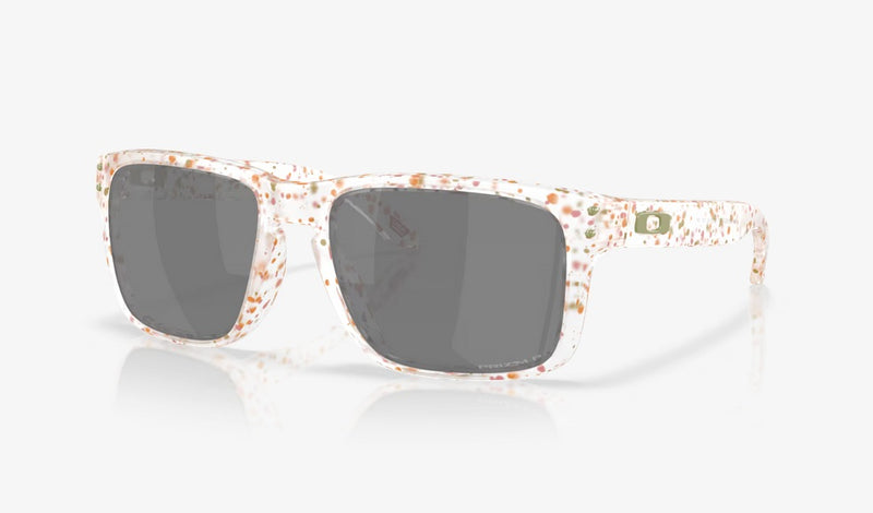 Oakley Holbrook Sunglasses OO9102-AG55-Clear Terrazzo/Prizm Black Polarized