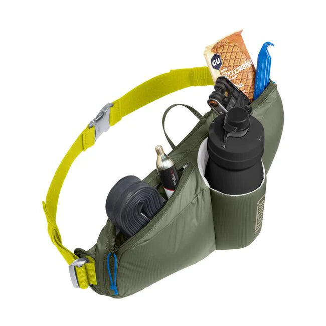 CamelBak Podium Flow 2 Waist Pack with 620ml Podium Dirt Series Bottle-Assorted Colours