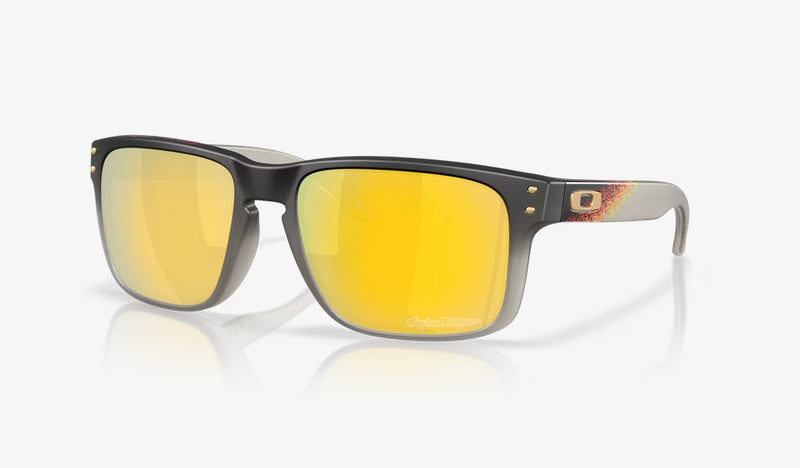 Oakley Holbrook Troy Lee Designs Series OO9102-AH55-TLD Black Fade/Prizm 24K Polarized