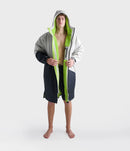 Dryrobe Advance Long Sleeve-Anthracite Lime