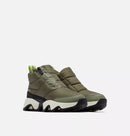 Sorel Women's Kinetic Impact Puffy Sneaker Boots-Stone Green, Black