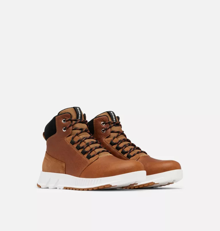 Sorel Men's Mac Hill Lite Mid Plus Waterproof Hiking Boots-Elk, Black