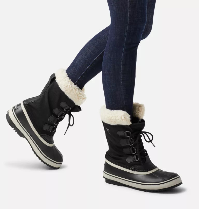 Sorel Women's Winter Carnival Waterproof Boots-Black, Stone