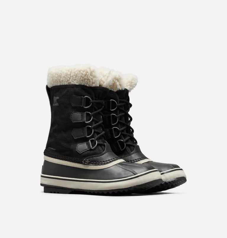 Sorel Women's Winter Carnival Waterproof Boots-Black, Stone
