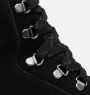 Sorel Women's Kinetic Impact Conquest Plus Waterproof Sneaker Boots-Black, Sea Salt