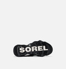 Sorel Women's Kinetic Impact Caribou Plus Waterproof Sneaker Boots-Black, Sea Salt