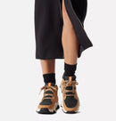 Sorel Women's Kinetic Impact Caribou Plus Waterproof Sneaker Boots-Tawny Buff, Black