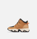 Sorel Women's Kinetic Impact Caribou Plus Waterproof Sneaker Boots-Tawny Buff, Black