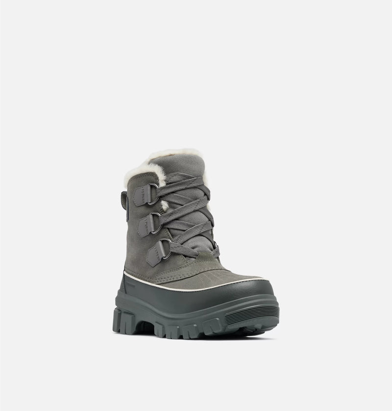 Sorel Women's Torino V Waterproof Snow Boots-Quarry, Grill