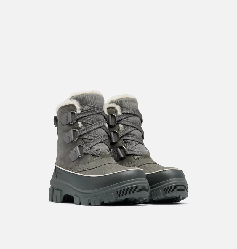 Sorel Women's Torino V Waterproof Snow Boots-Quarry, Grill