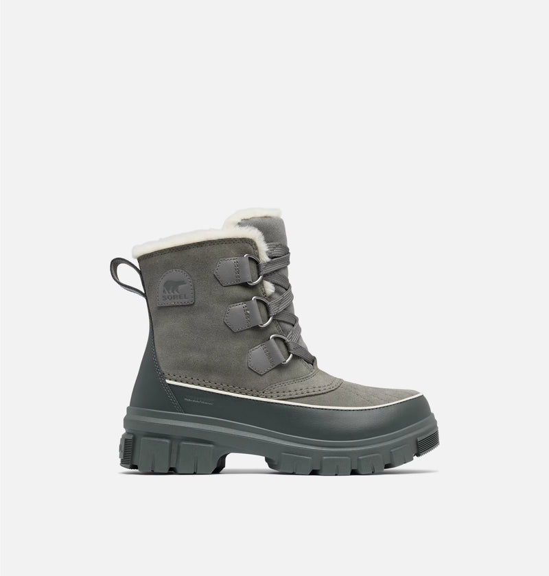 Sorel Women's Torino V Waterproof Snow Boots-Quarry, Grill
