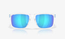 Oakley Holbrook XXL Sunglasses OO9487-0761-Polished Clear/Prizm Sapphire Polarized