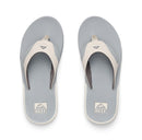 Reef Fanning Men's Flip Flops-Light/Grey/Grey/Blue