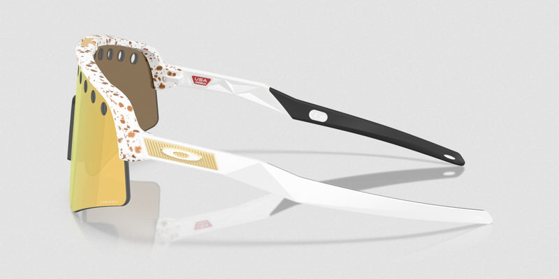 Oakley Mathieu Van Der Poel Signature Series Sutro Lite Sweep OO9465-3339-Red/Gold Splatter/Prizm 24k