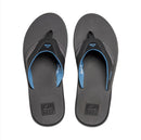 Reef Fanning Men's Flip Flops-Grey/Light Blue