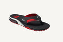 Reef Fanning Pregame Men's Flip Flops-Black/Red