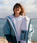 Dryrobe Advance Kids Long Sleeve-Blue/Light Grey