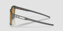 Oakley HSTN SQ 2.0 OO9555-0654-Matte Grey Smoke/Prizm Ruby Polarized
