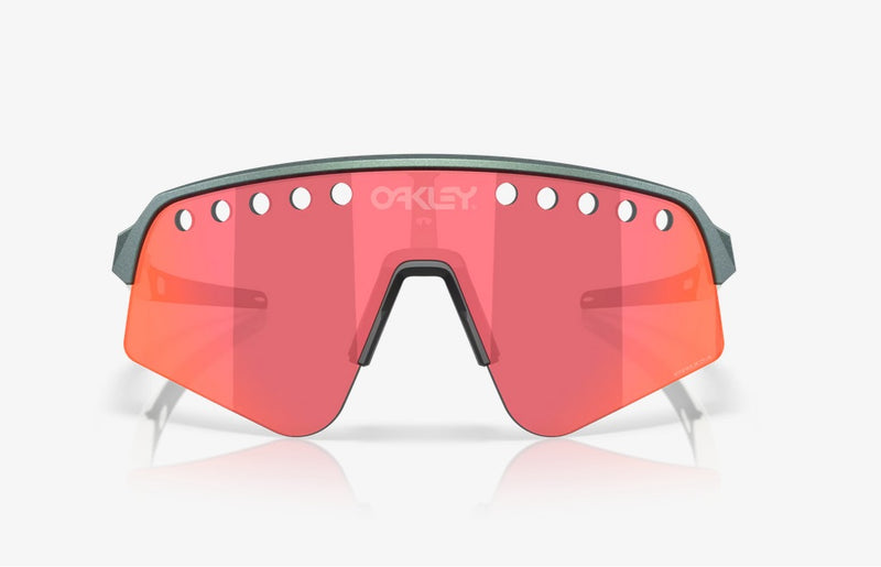 Oakley Sutro Lite Sweep Pacific Trail Collection OO9465-3139-Matte Silver/Blue Colorshift/Prizm Trail Torch