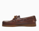 Sebago Men's Docksides Portland Leather Boat Shoes-Brown Honey