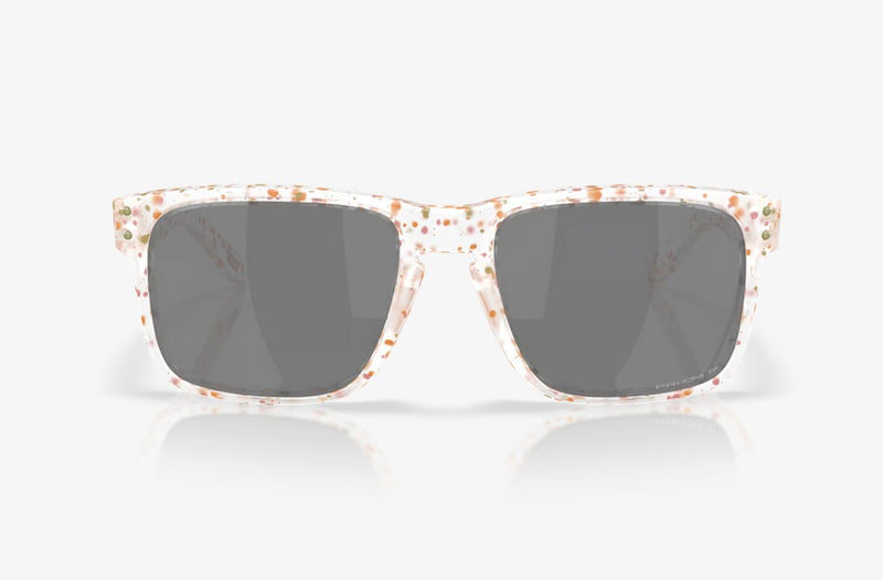 Oakley Holbrook Sunglasses OO9102-AG55-Clear Terrazzo/Prizm Black Polarized